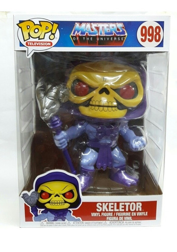 Master Of The Universe Skeletor 10 Pulgadas Funko Pop #998
