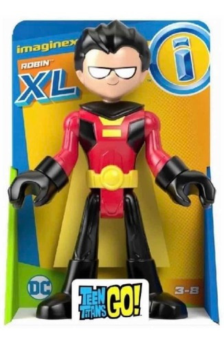 Boneco de ação Imaginext Teen Titans Robin