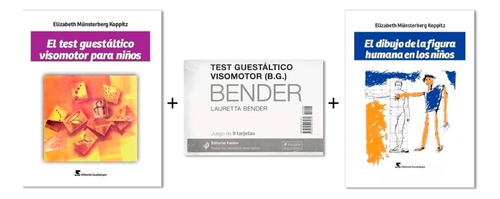 Test Guestaltico Visomotor + Tarjetas + Figura Humana Kopitz