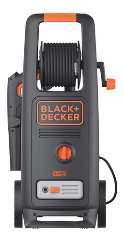 Hidrolavadora eléctrica Black+Decker BW20 negro/naranja de 1800W con 2030psi de presión máxima 120V