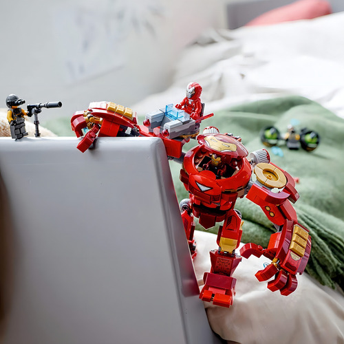Lego®: Anti-hulk De Iron Man Vs. Agente De A.i.m. 76164 Cantidad De Piezas 456