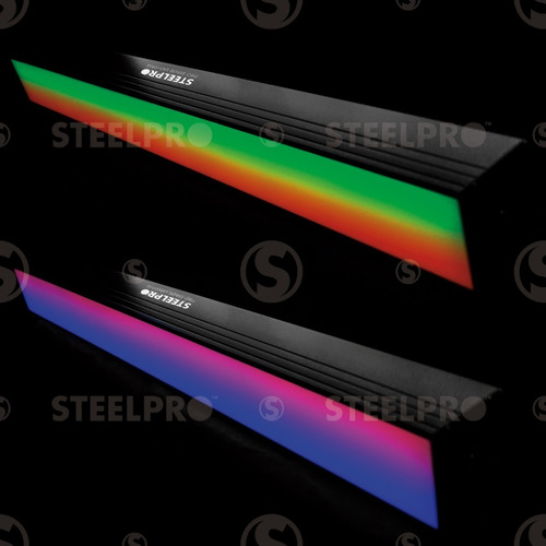 Imagen 6 de 7 de Barra Led Profesional Rgb 3 En 1 Full Color Ice Steelpro