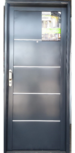 Puerta Inyectada Modelo Toscana El Italo 80x200 Estandar 