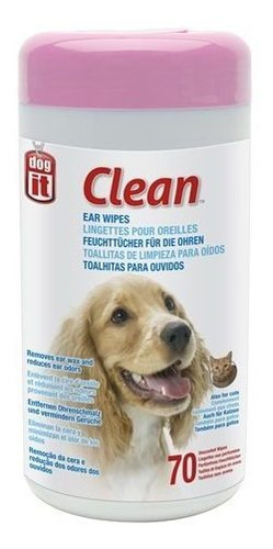 Dogit Toallitas Limpieza Oidos - 70 Unidades - Perro / Gato