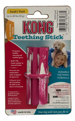 Kong Teething Stick Juguete Cachorro Limpieza Dental Small