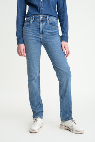 Jean Mujer Levi's 724 High Rise Straight Fit Into De Grove