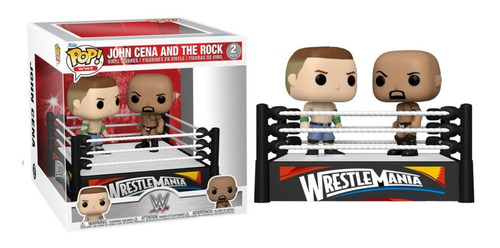 Funko Pop John Cena And The Rock Wwe Wrestlemania