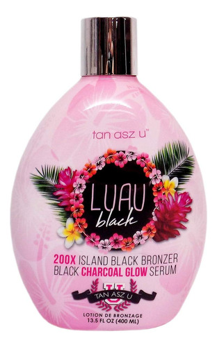 Tan Asz U Luau Black 200x - Bronceador Negro - 13.5 Onzas.