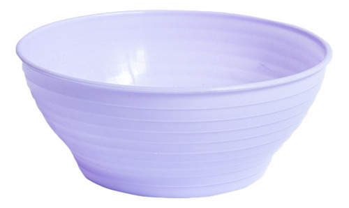 Bowl Ensaladera N°3 De Plastico 20cm Deses Color Lila
