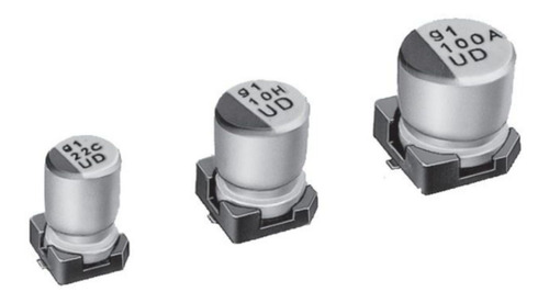 20 Pçs Capacitor Eletrolitico 22uf 25v Smd