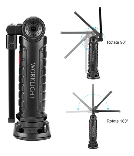 Lámpara De Inspección Flexible Cob+led Worklight Fl