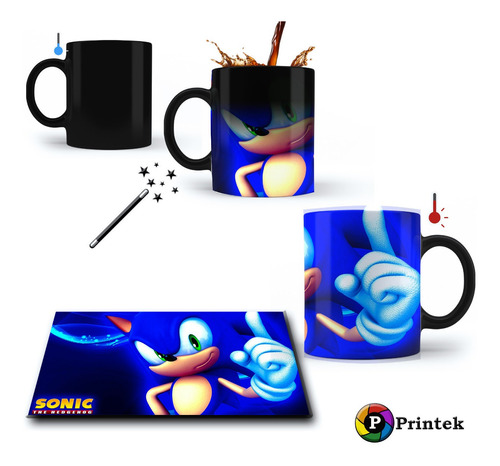 Tazon Magico Sonic - Varios Modelos - Printek