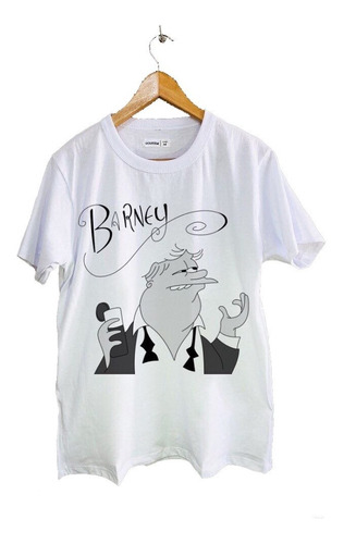 Remeras Estampadas Dtg Full Hd Los Simpson Barney Elegante