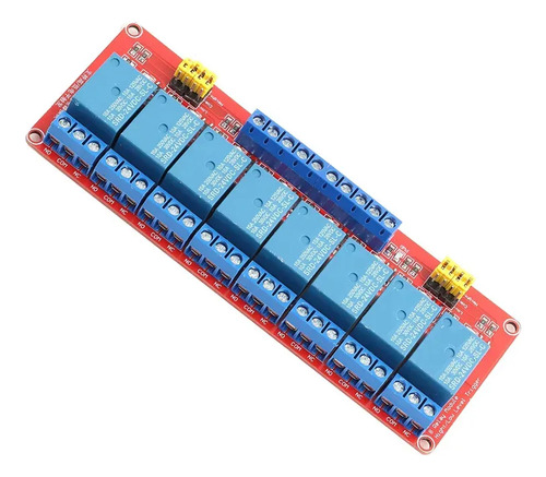 Modulo 8 Relevador Relay 24v Compatible Pic Plc Arduino Kopira,Están disponibles 5V, 12V y 24V,Todas las interfaces se pueden conectar directamente a través del terminal de cableado