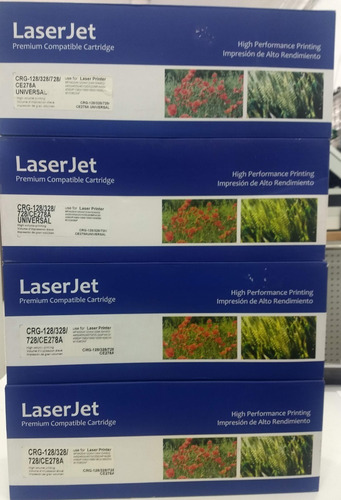Imagen 1 de 3 de Toner Hp Generico Negro Crg-128