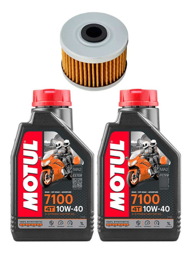 Kit Mantencion Z310 Aceite Motul + Filtro