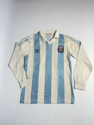 Camiseta Seleccion Argentina 1991 #10 M/larga T2 (8/10) (Usado)