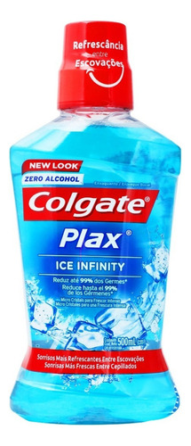 Enjuague Bucal Colgate Plax Ice Infinity 500ml