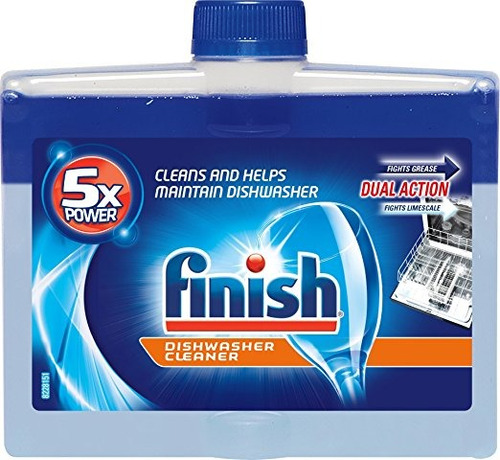 Finish Máquina Limpia, 8,45 Botella De Una Onza, De Doble Ac