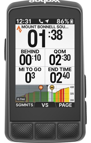 Ciclocomputadora Wahoo Elemnt Bolt V3 Negro