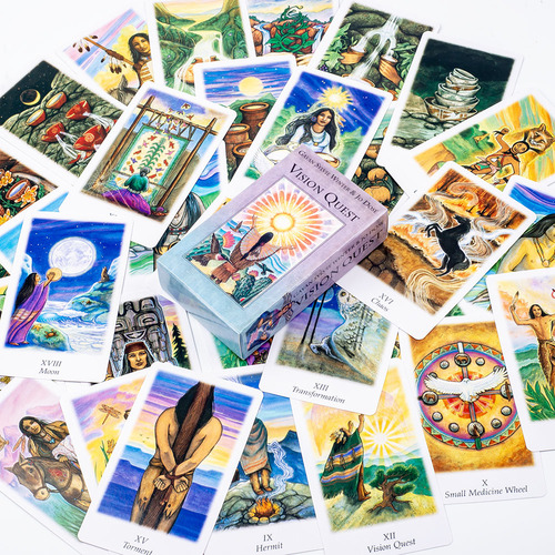 Sales Quest 78 Cartas Vision Fate Deck Tarot 10,3* 6 Cm