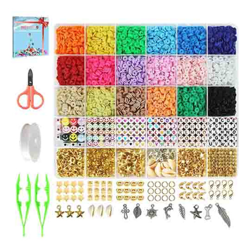 Kit De Regalo Para Hacer Pulseras Con Cuentas Para Niños