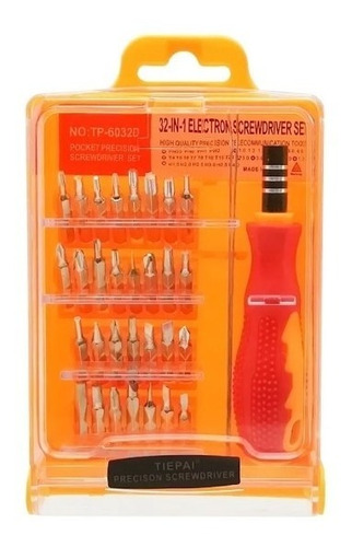 Kit Desarmador 32 En 1 Puntas Magneticas De Presicion