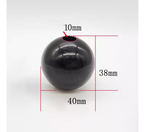 10 Piezas De Topes De Bola Para Polea De Fitness, Bolas 40mm