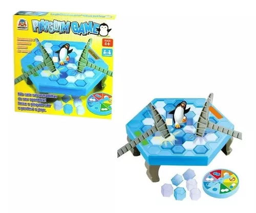 Jogo de Mesa Pinguim Quebra Gelo Game Infantil Braskit - Loja Zuza