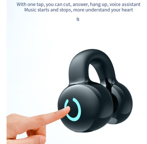 Audífonos Bluetooth De Conducción Ósea Tipo Pinza Estéreo