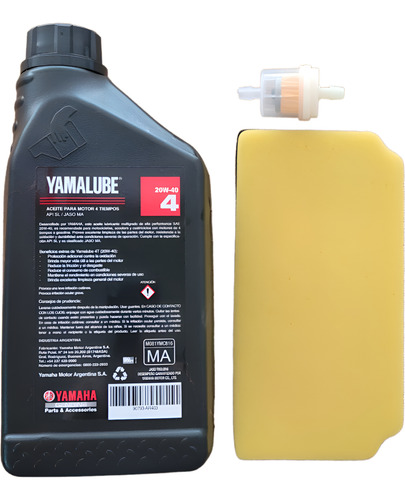 Kit Service Yamaha 105 Crypton Yamalube + F Aire + F Nafta