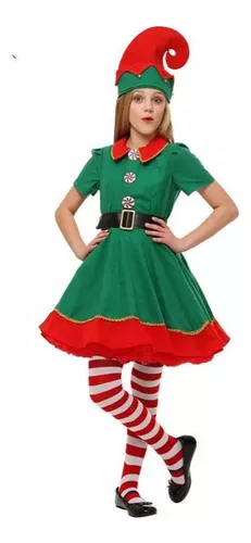 Conjunto de acessórios para duendes de Natal | Roupa de duende de  Natal,Acessórios de duendes de Natal, roupas para meninas e crianças Maijia