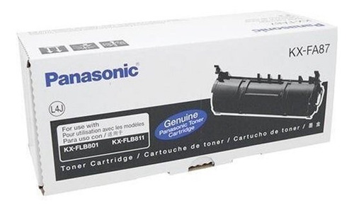 Toner Original Panasonic Kx-fa87 Kx-flb801 Kx-flb811 (black) 