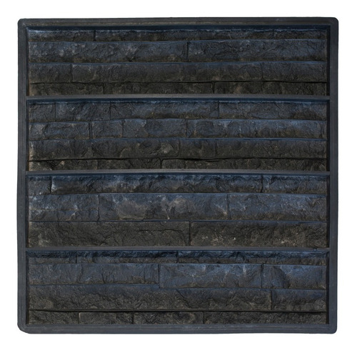 Moldes Assaplast Placas Anti Humedad Yeso Piedra Montana Color Gris Oscuro