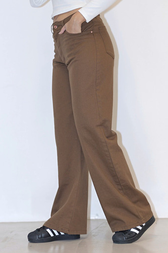 Jean Mujer Baggy Marron Nueva Temporada Hasta T 50