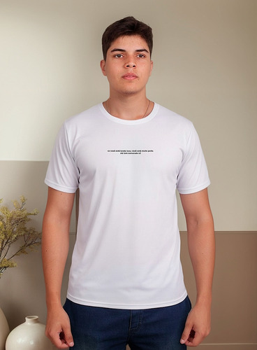 Camiseta Anti-atrevida Namoradas Academia Dryfit Proteção Uv