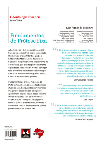 Abeno - Fundamentos De Protese Fixa