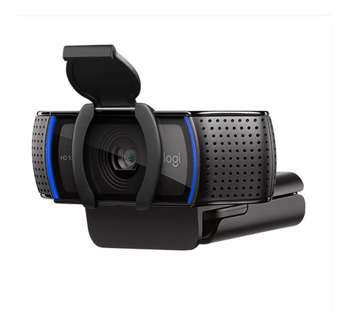 Cámara web Logitech C920s Pro Full HD 30FPS color negro