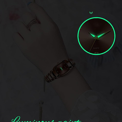Bestkang Relojes Para Mujer Vestido De Acero Inoxidable Relo