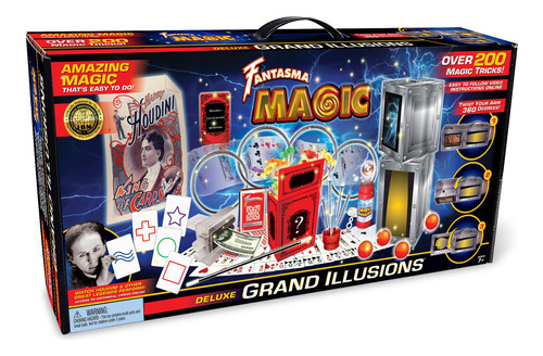 Fantasma Deluxe Grand Illusions Magic Set Con Mas De 200 Tru