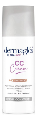 Crema Dermaglós Ultra Age Cc Cream De 50ml/50g