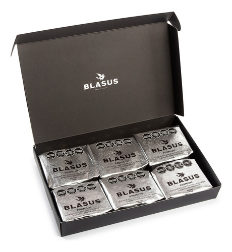 Alfajor Premium Blasus Dulce De Leche C/merengue 6un 450g