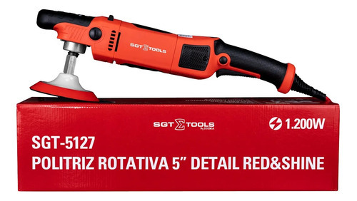 Politriz Rotativa 5pol Red&shine 1.200w Sgt5127 Sigma 110v Voltagem 110v