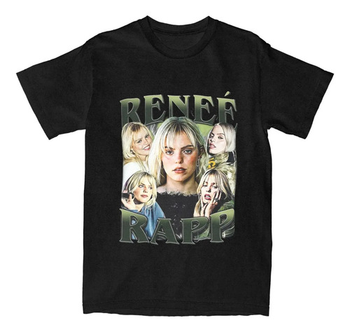 Playera De Algodón De Manga Corta Estampada Renee Rapp