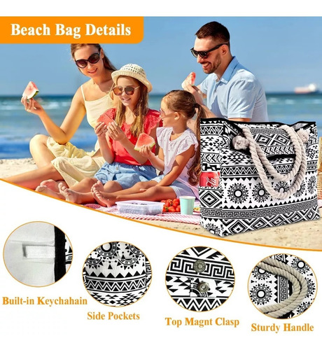 Bolsa De Viaje Playa Tote Bag Grande Impermeable Gym Alberca