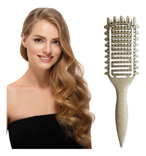 E Comb Curler Define Styling Brush Cepillo Para Cabello Riza