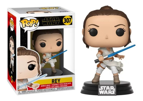 Boneco Funko Pop Star Wars Rey Com Espada 307