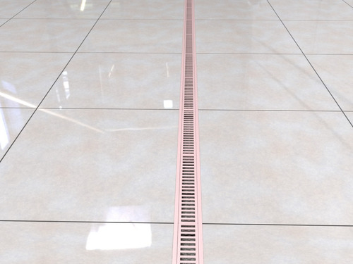 Kit 2 Ralo Linear 10x100 Cm Grelha Aluminio (modular 50cm)