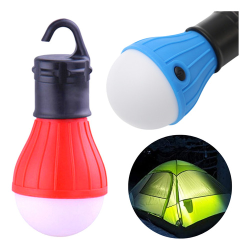 Lâmpada Led P/ Barraca Camping Pesca Acampamento Com Gancho