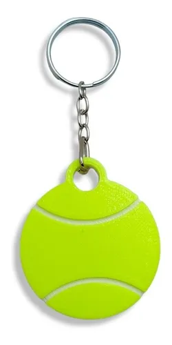 Llavero Pelota De Tenis Deportes